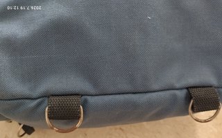 Borsa fotografica vintage blu