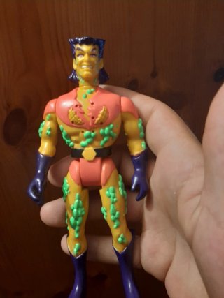 Captain pollution tiger toys 1991 Captain Planet