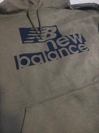Sudadera New Balance Verde Original Nueva