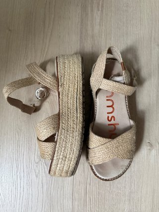 Sandalias Emmshu Esparto Beige