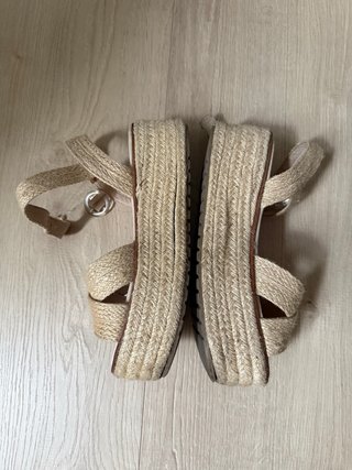 Sandalias Emmshu Esparto Beige