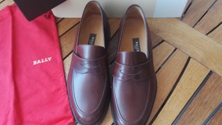 Mocasines Bally Scribe Piel Negro Hombre