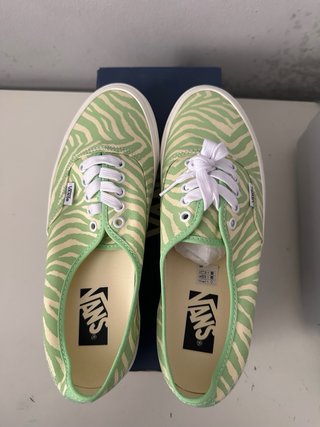 Vans Authentic 44 Verde Cebra Talla 43