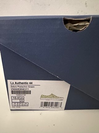 Vans Authentic 44 Verde Cebra Talla 43