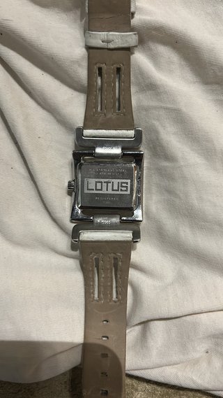Reloj Lotus Mujer Cuadrado Blanco