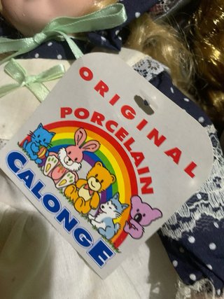 2 Muñecas Porcelana Colección Calonge
