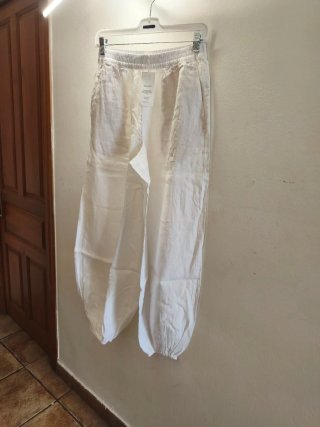 Pantalón veraniego Oysho 100% Lino Talla Única