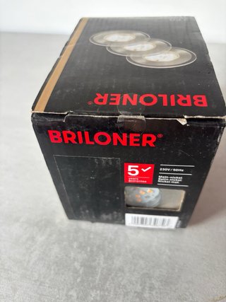 3 Focos LED Empotrables Briloner