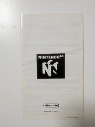 Volantini Originali Nintendo 64 (NUS-EUR)