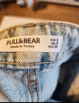Falda vaquera midi Pull&Bear