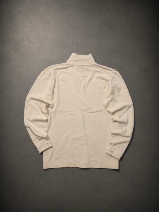 Polo Kappa Manga Larga Vintage Crema Hombre Talla