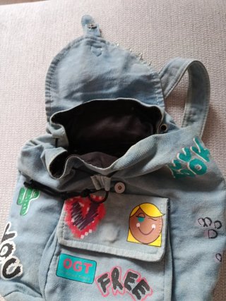Mochila vaquera