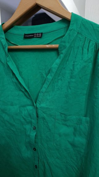 Camisa Atmósfere  verde talla XS