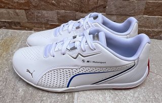Zapatillas Puma BMW Motorsport Blancas y Azules