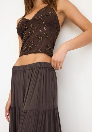 Falda Boho Stradivarius