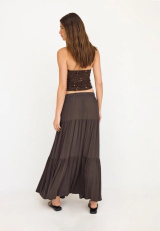 Falda Boho Stradivarius