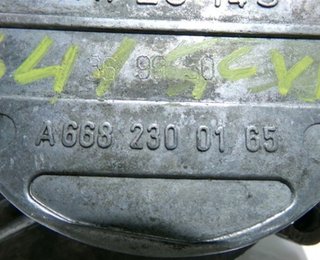 Mercedes 97291 a6682300165 depresor freno bomba a