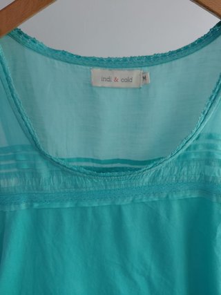 Blusa sin mangas Indi & Cold Talla M