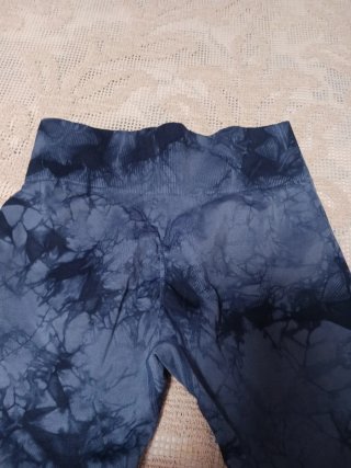Mayas elásticas efecto tie-dye