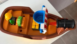 Barco Pirata Playmobil 1.2.3