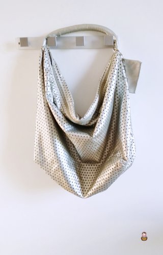 Bolso plateado