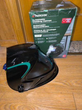 Casco Soldadura Automático Parkside Nuevo