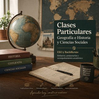 Clases particulares de Historia, Geografía e Arte