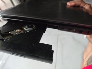 Portátil HP Negro y Plateado