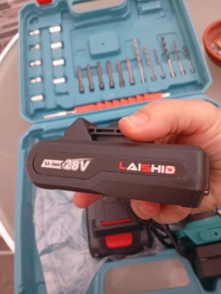 Taladro Atornillador Batería LAISHID