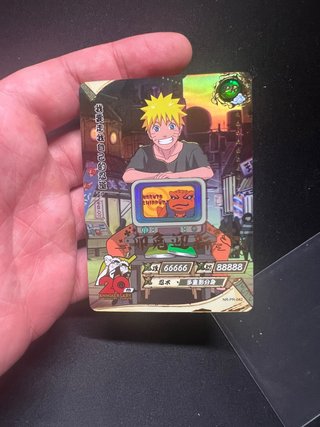 Naruto Kayou 20th Anniv. Promo Card NR-PR-042 di seconda mano per