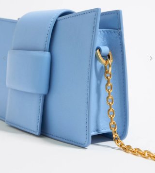 Bolso Bimba y Lola azul y dorado