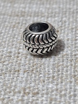 Charm Pandora Plata Diseño Rueda