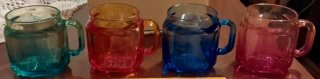 Set 4 Tazzine Nutella Kinder Colorate