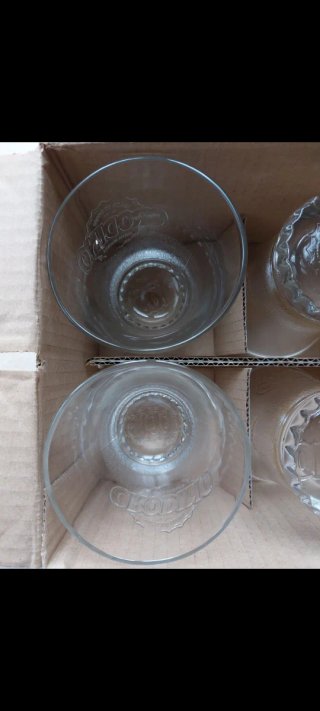 Set 6 Bicchieri Crodino Vetro Trasparente
