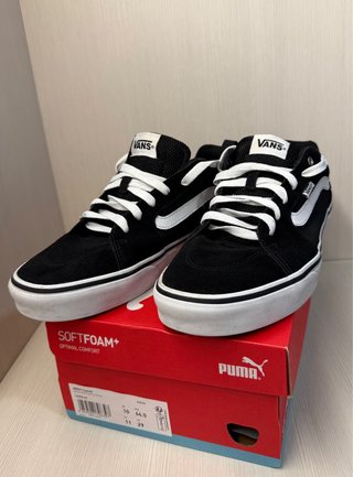 Scarpe Vans Nere/Bianche Tg 44.5