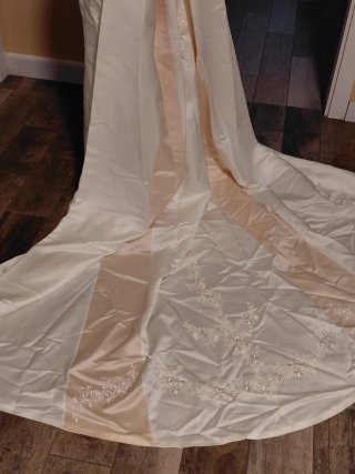 Vestido de Novia marfil y champán
