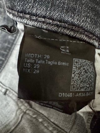 G-Star RAW Shorts Talla 29 Como Nuevo