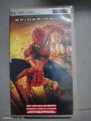 Film Spiderman 2 per PSP UMD