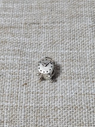 Charm Pandora Reloj Plata