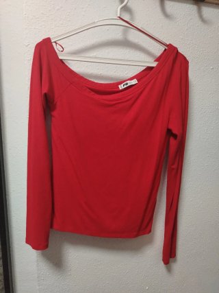 Blusa manga larga escotada FB Sister Talla L