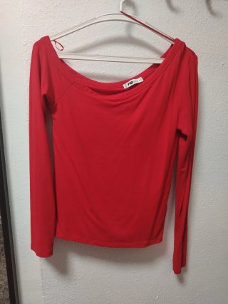 Blusa manga larga escotada FB Sister Talla L