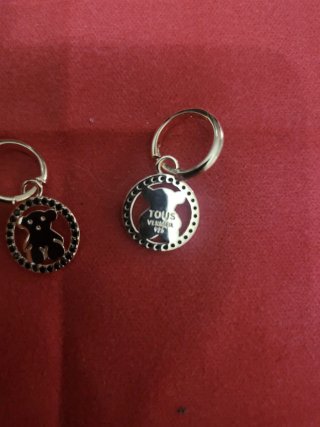 Pendientes Plata S925 Oso Negro y Blanco