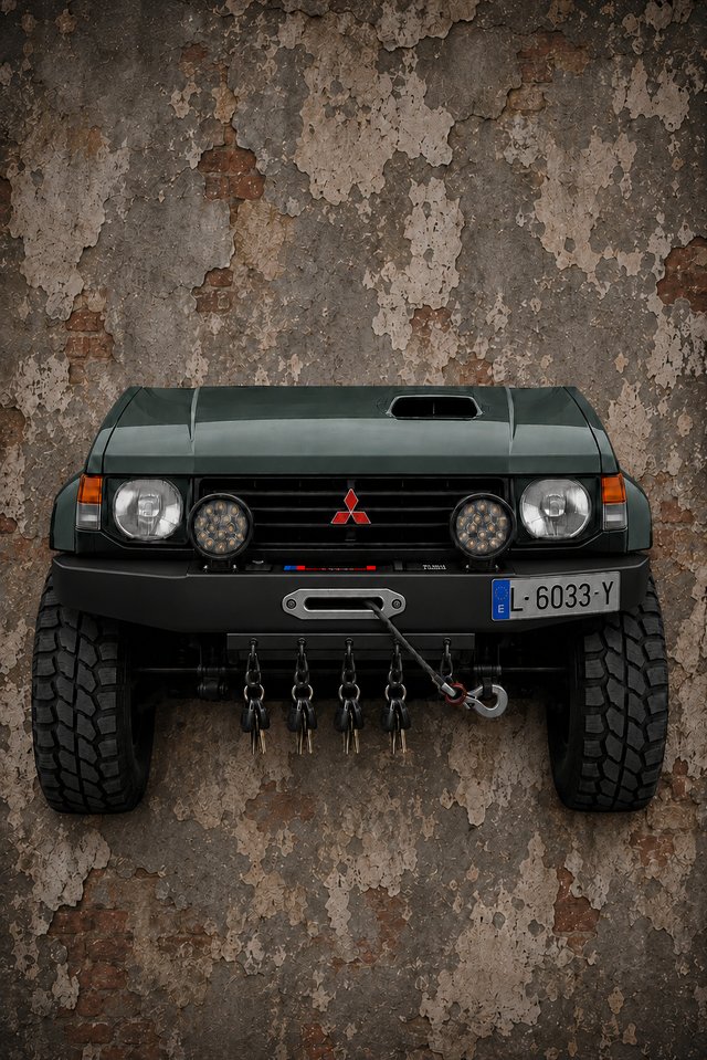 Cuelga llaves Personalizado Mitsubishi Montero