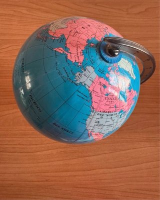 Globo terráqueo educativo