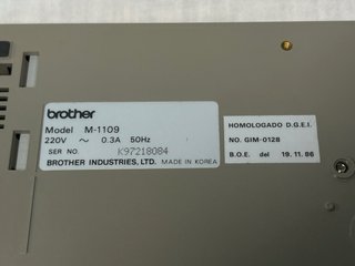 Impresora Brother M-1109