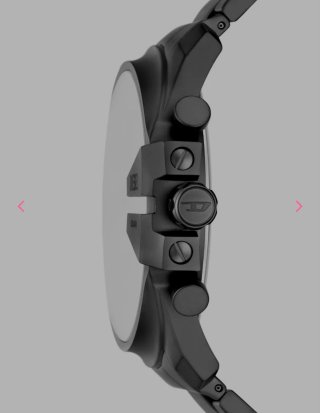 Reloj Diesel Negro/Gris Cronógrafo