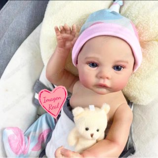 Muñeca reborn bebé silicona