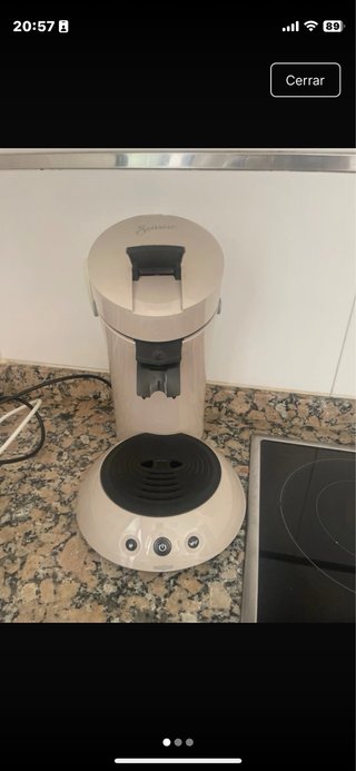 Cafetera Philips Senseo Beige