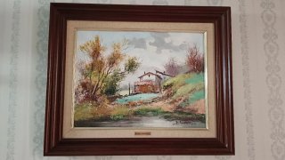 Cuadro Oleo Original Paisaje