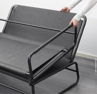 Divano letto pieghevole Ikea Hammarn